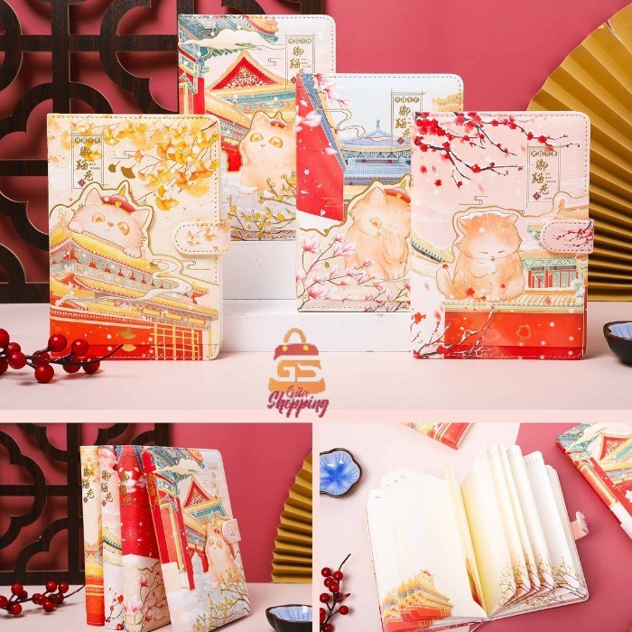 

Magnetic Notebook Diary Cat Chinese / Jurnal Agenda Buku Tulis - 6811