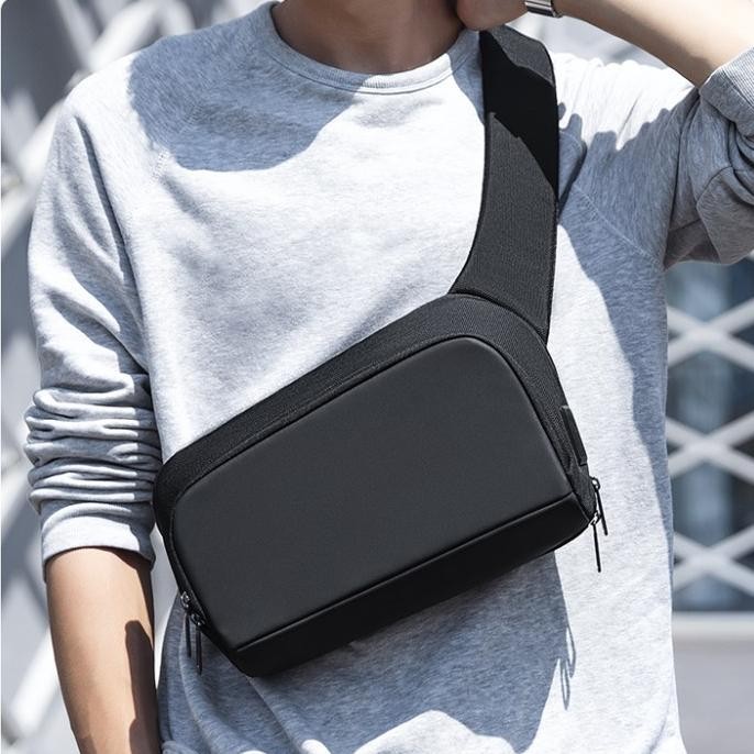 Mark Ryden Tas Selempang Pria Waist Bag Sling Bag MR8893