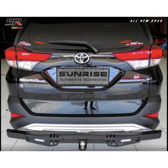 TERMURAH - BUMPER TOWING DEFENDER HITAM ALL NEW RUSH / TERIOS 2018-2022