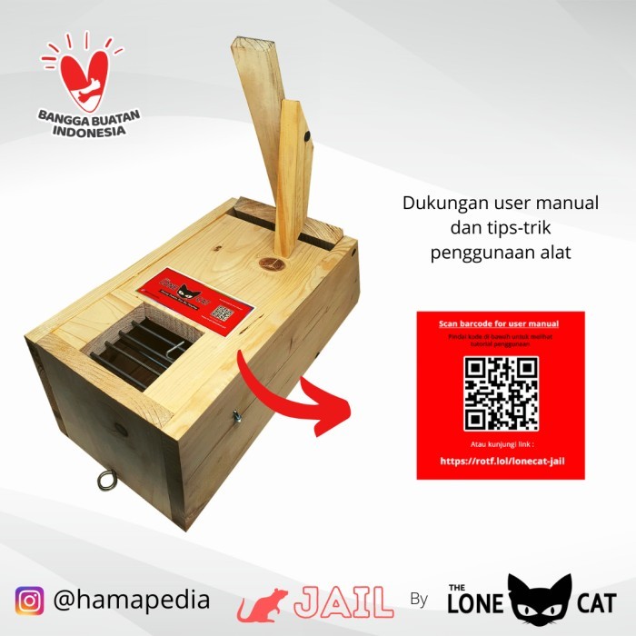 Big Trap : Perangkap Jebakan Tikus Besar, Tikus Got, Tikus Rumah