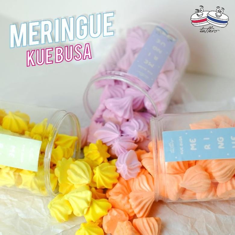 

Meringue Cookies Kue Busa Prancis Toples Kecil