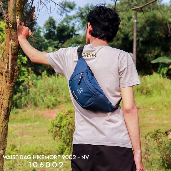 Original Waist Bag Tas Selempang Pinggang Pria Hikemore 9002 Setara Eiger