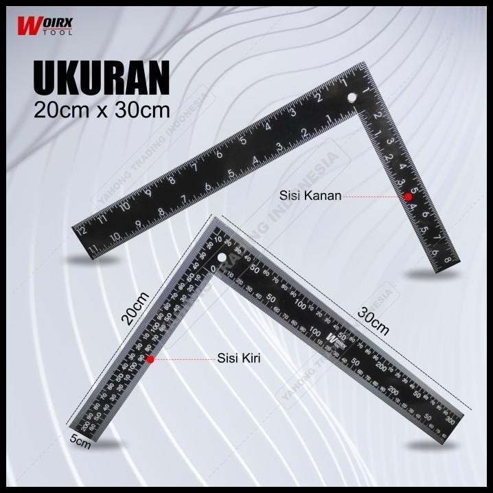 

Penggaris Siku Tukang Siku Meter Full Besi 20X30Cm 40X60Cm