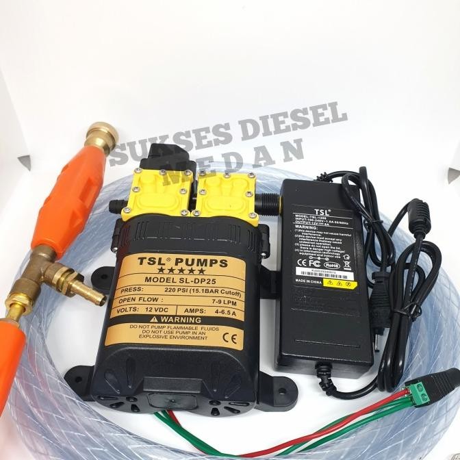 PAKET LENGKAP Mesin Alat Cuci Mobil AC Motor Steam Mini DOUBLEPUMP