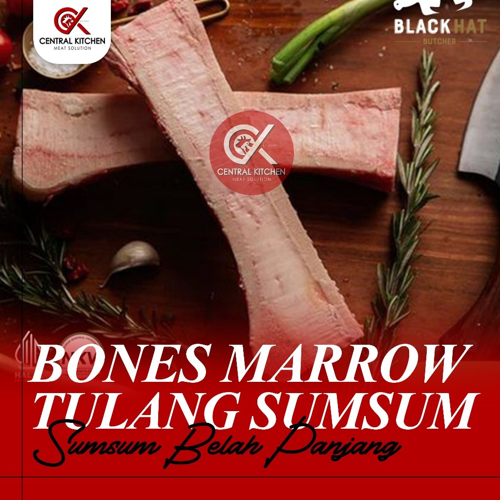 

Tulang Sumsum Sapi Belah Panjang / Beef Bone Marrow Belah Panjang