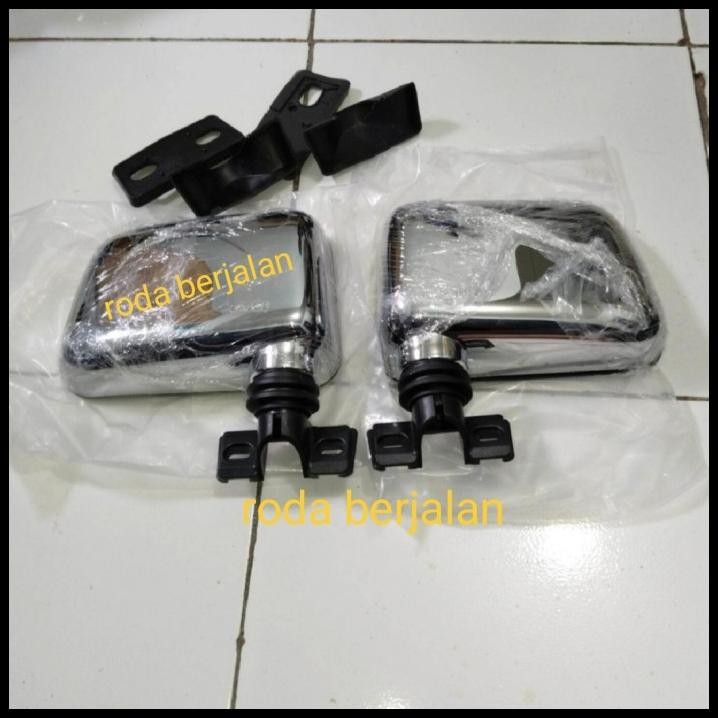 TERBARU SPION MOBIL VARIASI CHROME KIJANG SUPER GRAND ROVER SEPASANG