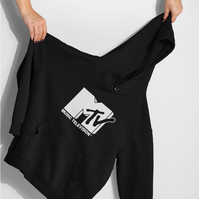 Hoodie Jumper Sweater - MTV Logo Generasi 90an