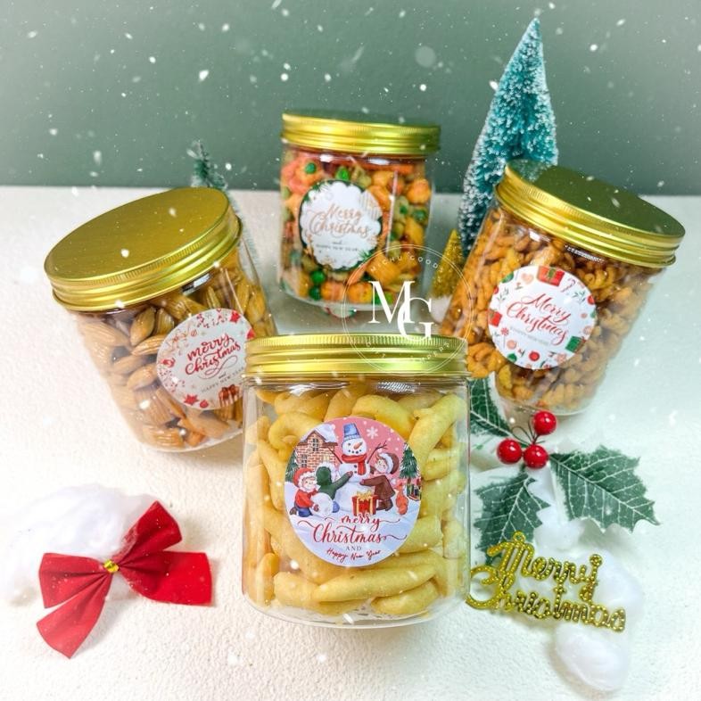 

Big Promo 12.12 (Ready Stock) Hampers Natal / Hampers Christmas / Parcel Hari Raya Natal / Hadiah Bingkisan Natal / Xmas / Merry Christmas / Kado Natal Isi 1 Jar 600Ml Asli