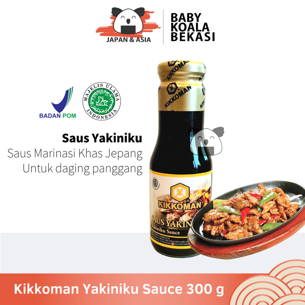 

KIKKOMAN Yakiniku Sauce 300 g Halal. - Bekasi