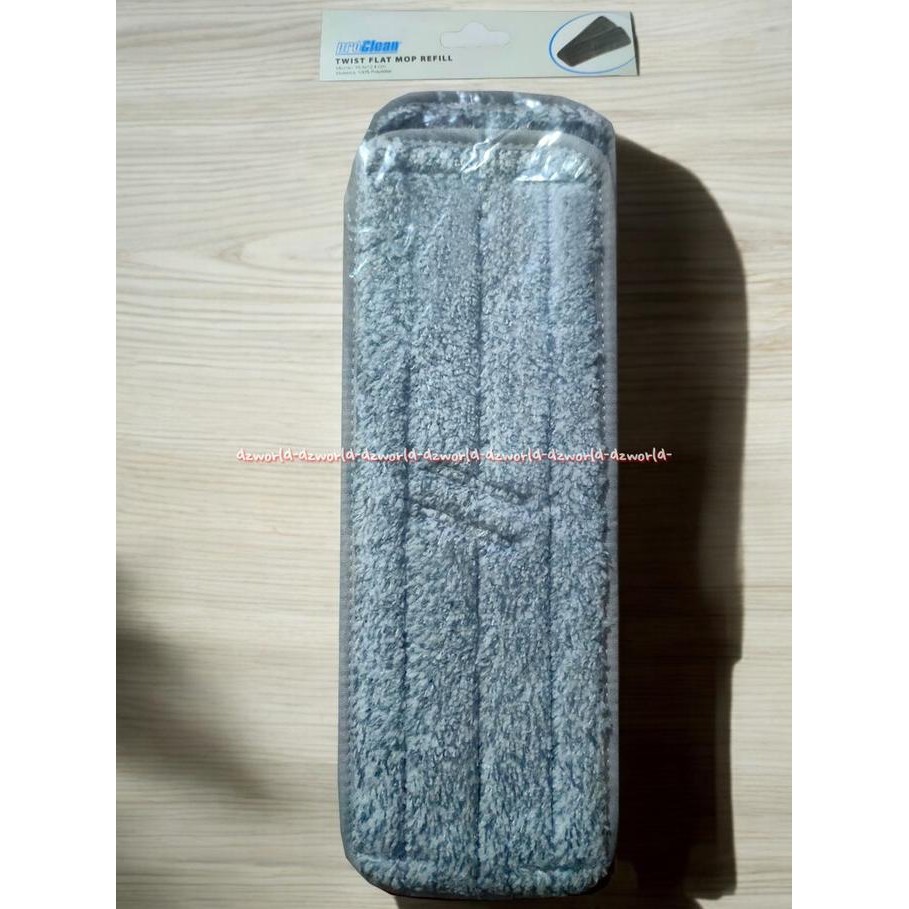 

Proclean Twist Flat Mop Refill 35cm Kain Pel Grey Abu-Abu Proclean 2pc