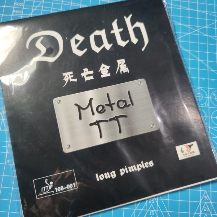 DEATH METAL TT - BINTIK PANJANG ITTF RESMI JAHAT KAYAK PROSES MANTAB