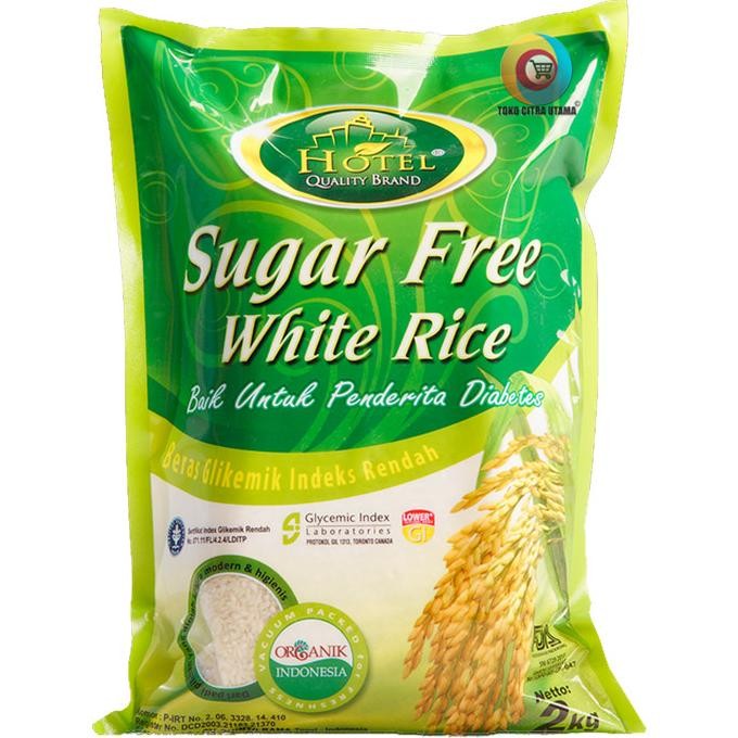 

Hotel White Rice Sugar Free/ Beras Organik Bebas Gula 2kg [terbaik]