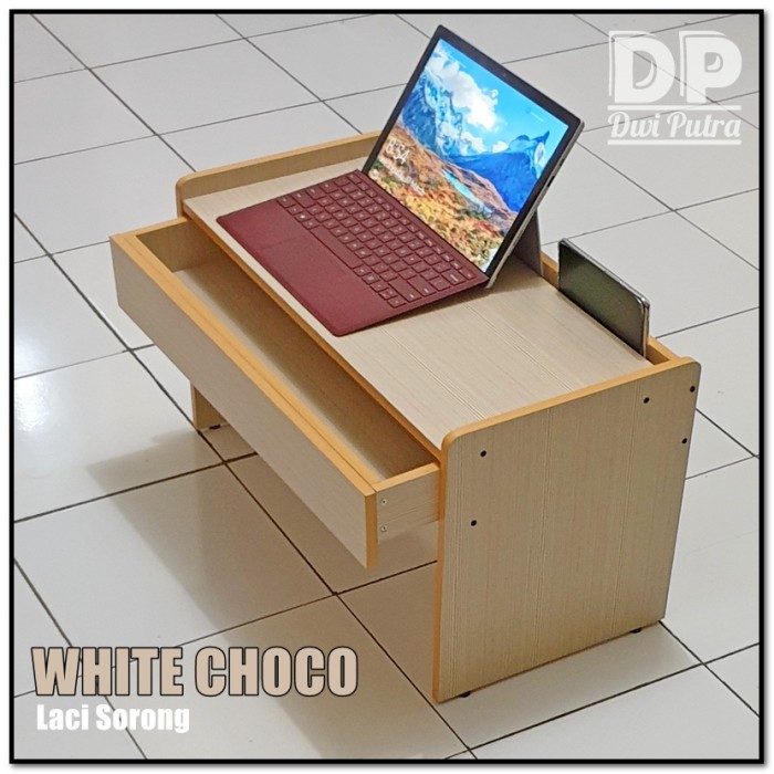 NEW MEJA ANAK BELAJAR WOODPANEL TARA SERIES / MEJA LESEHAN LAPTOP TABLET