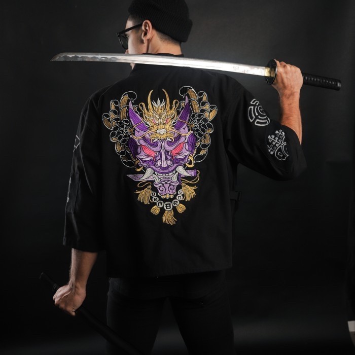 DREAMBIRDS DIAMOND "ONI MASK II" TACTICAL KIMONO LIMITED EDITION