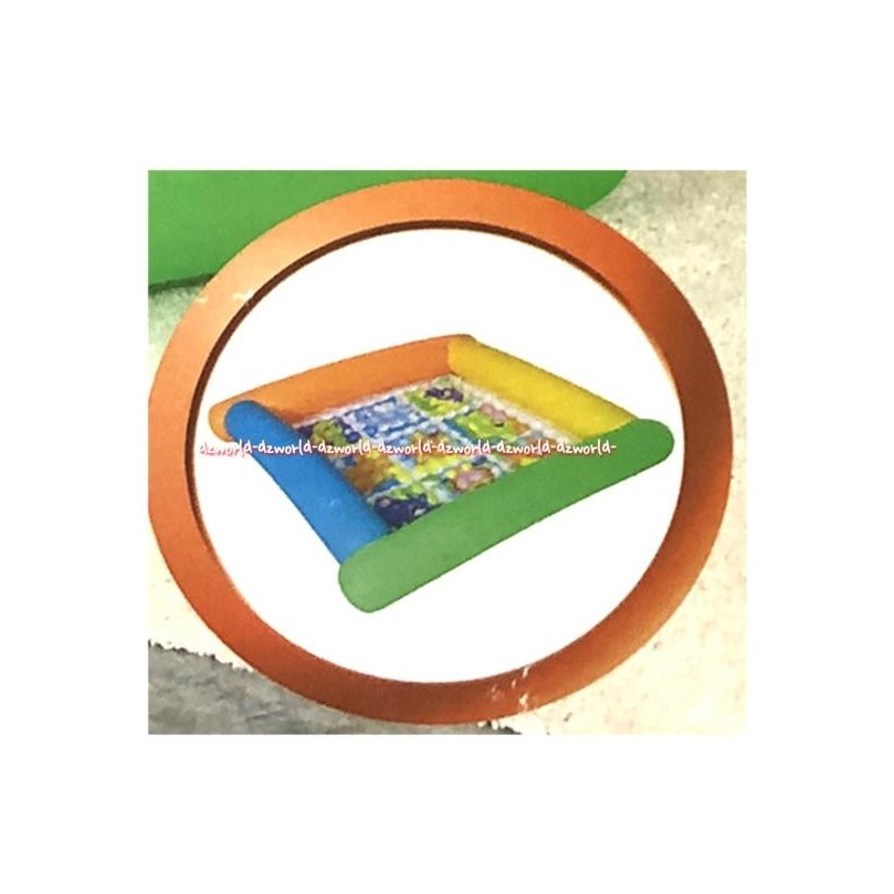 

Bestway Up In & Over Friendly Animal Play Mat Area Bermain Bayi 1.32m