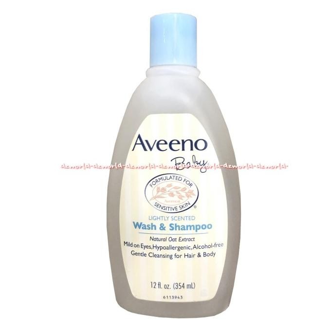 

Aveeno Baby Wash & Shampoo Natural Oat Extract 354ml Lightly Scented