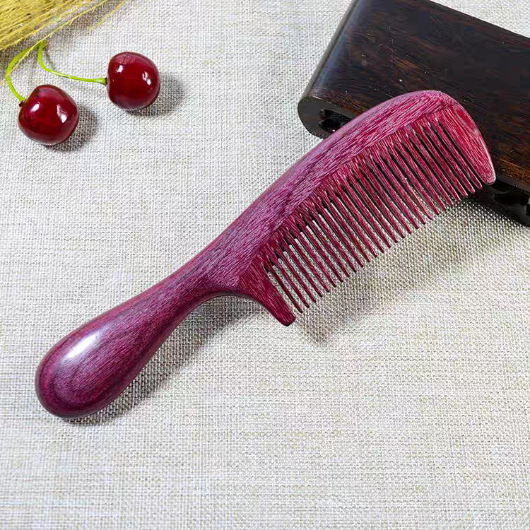 

Sisir Pijat dan Penata Rambut Menangani Sisir Eboni
