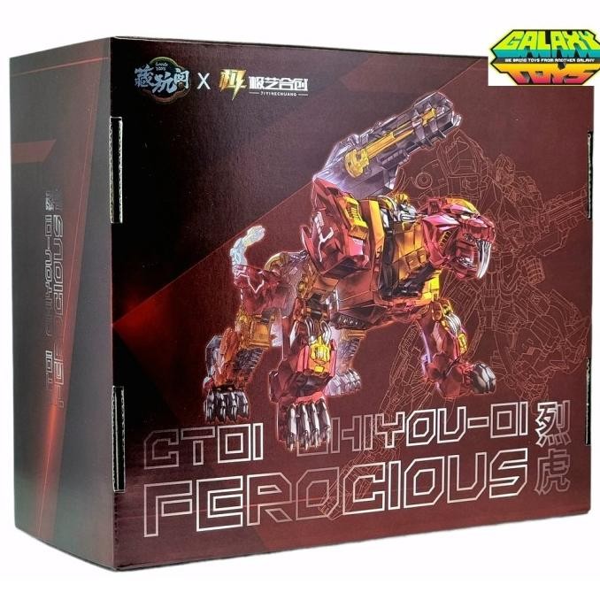 Cang Toys Chiyou CT-01 Ferocious - Transformers Predaking Rampage CT01 GTM