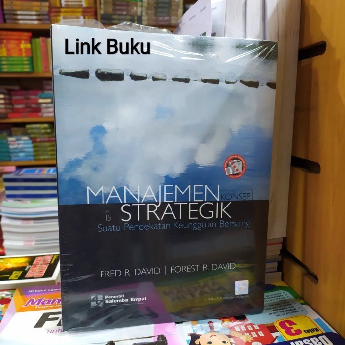 NEW Buku Manajemen Strategik Fred David Original