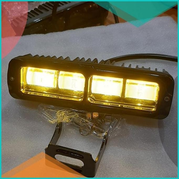 Lampu daymaker - lampu tembak sorot daymaker mini 4 LED 11OKTZ4 onderd