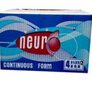 

TERMURAH - [Grab/Gojek] Kertas Continuous Form Neuro 9,5X11 4 Ply Utuh / Dibagi 2