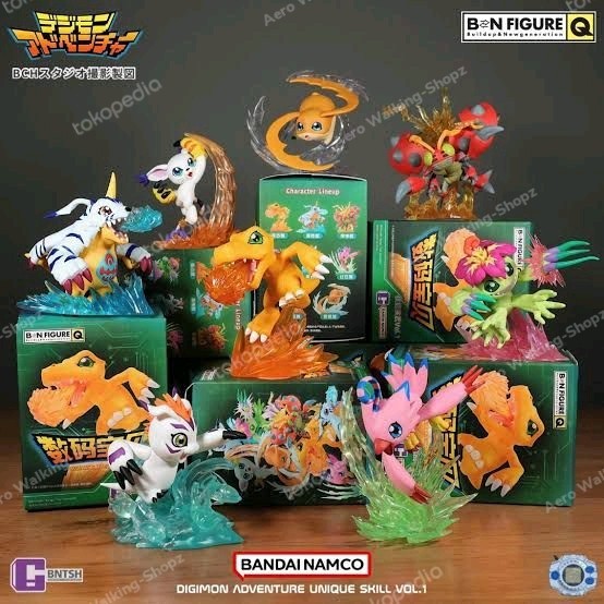 BNQ x DIGIMON ADVENTURE SKILL SERIES Vol.1 Blindbox Blind Box