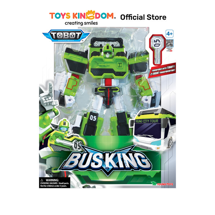 Tobot Mainan Robot Galaxy Detectives Bus King