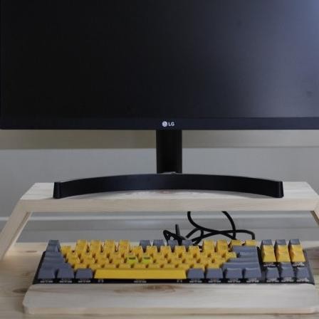 Murah Alas Monitor Imac Meja Monitor Kayu Stand Dudukan Monitor Komputer Pc