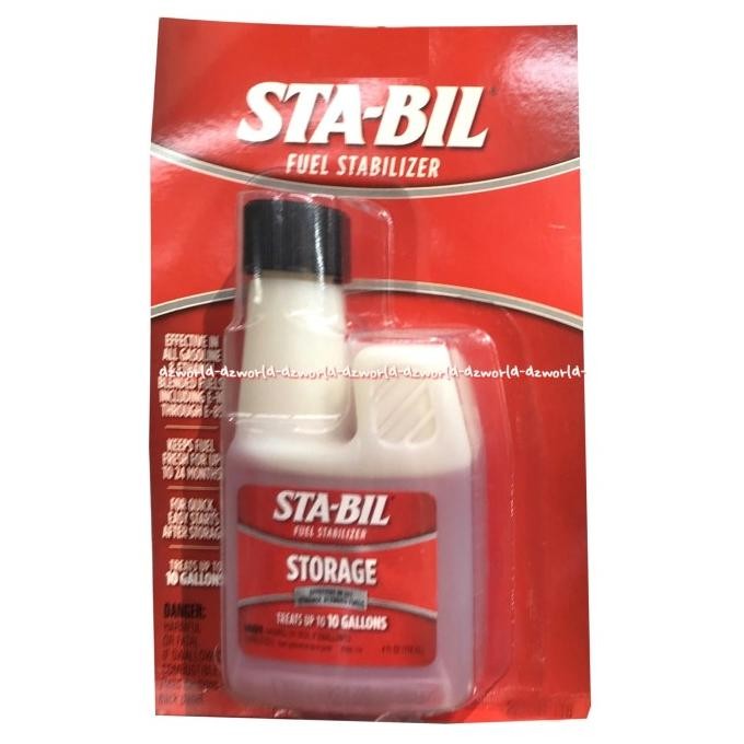 

Sta-Bil Storage Cairan Untuk Mengembalikan Bahan Bakar Yang Sudah Lama