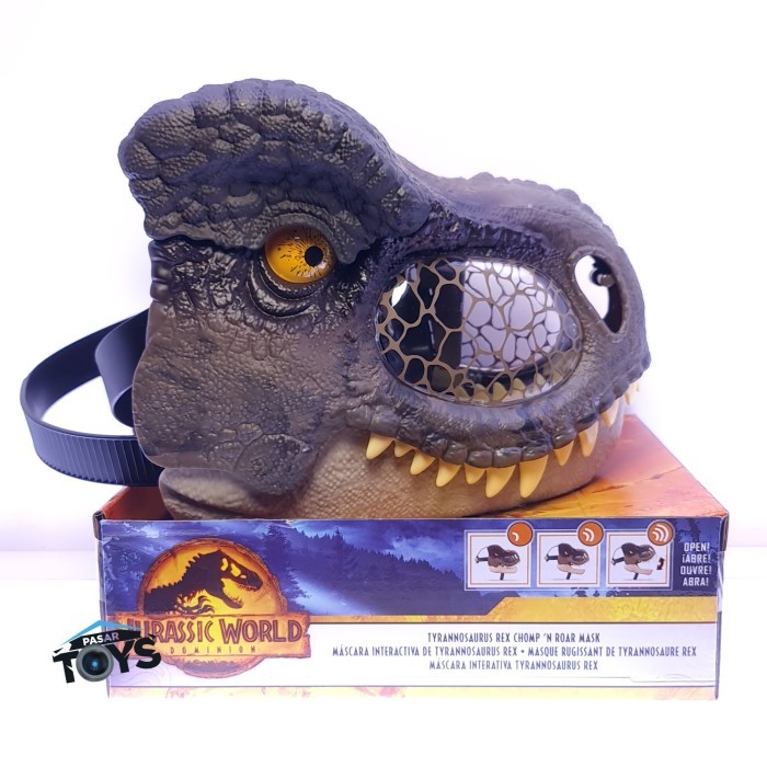 Jurassic World Dominion Tyrannosaurus Rex Chomp N Roar Mask