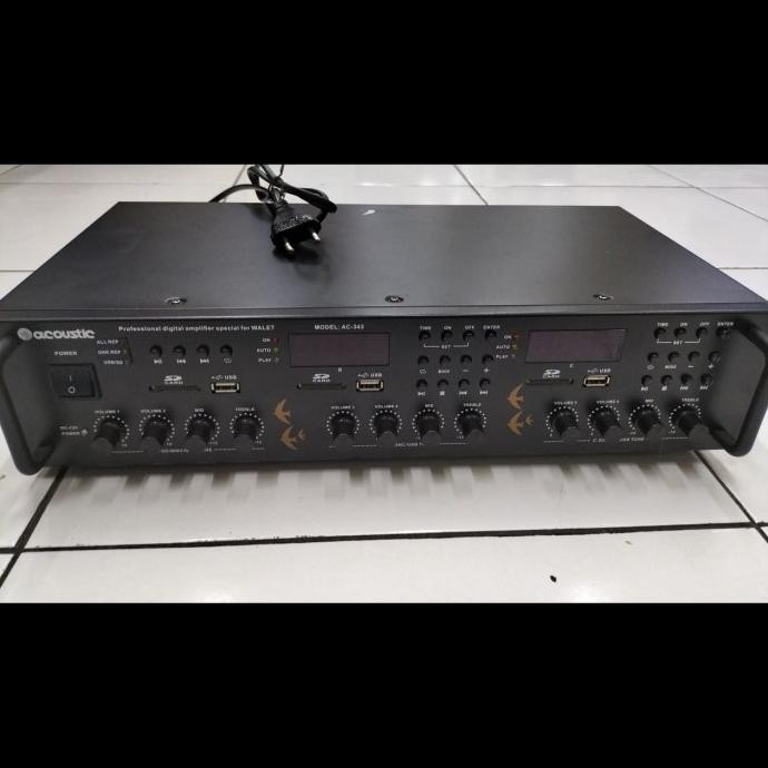 Ampli Walet 3 Player + Timer amplifier profesional Minus