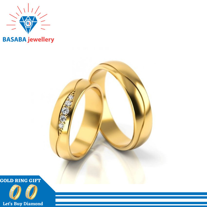 cincin kawin/nikah emas 750 (cincin couple)