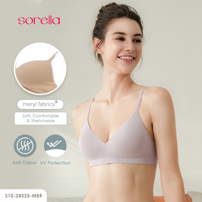 Sorella Bra Seamless S10-28525 - Mid Brown
