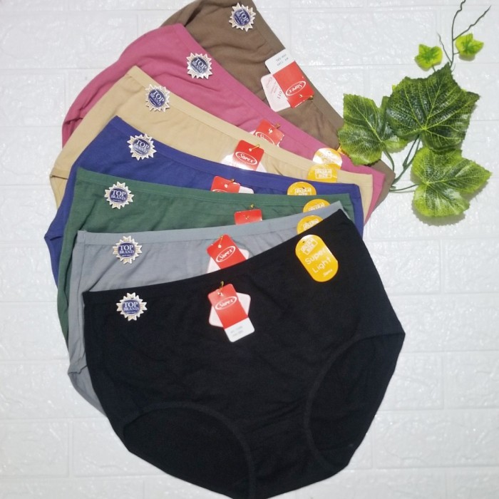 BIG SIZE 3 PCS CD WANITA SOREX SIZE EQL,QQL,QXL CELANA DALAM WANITA