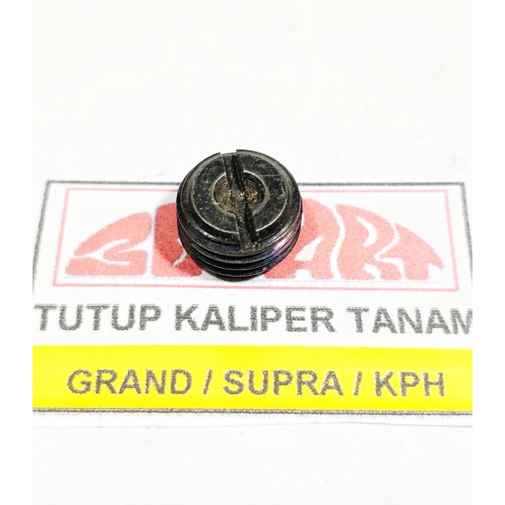 Baut tutup kaliper Supra Karisma Fit new Baud tanam obeng min Caliper Limited Item Barang Langka Spa
