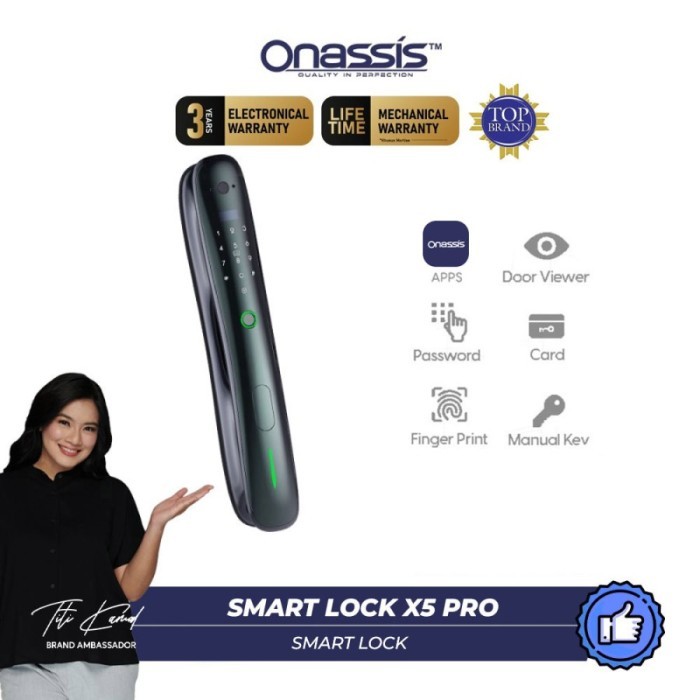 TERBARUUU Onassis Smart Lock X5 Pro