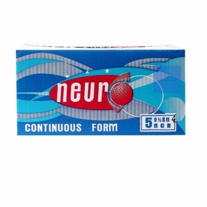 

Kertas Continuous Form Neuro 9,5x11 5 Ply Utuh/Dibagidua