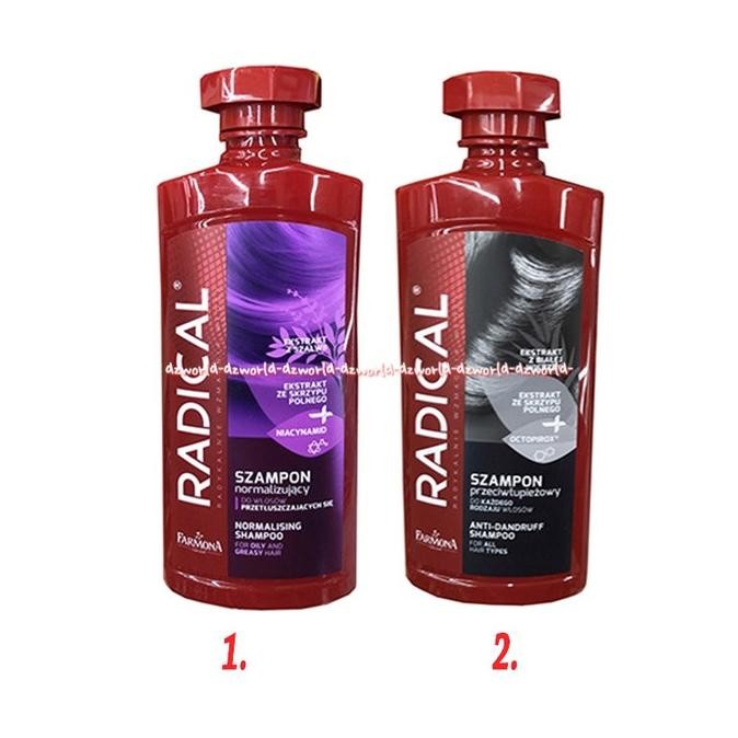 

Radical Szampon Normalising dan Anti Dandruff Shampoo 400 ml