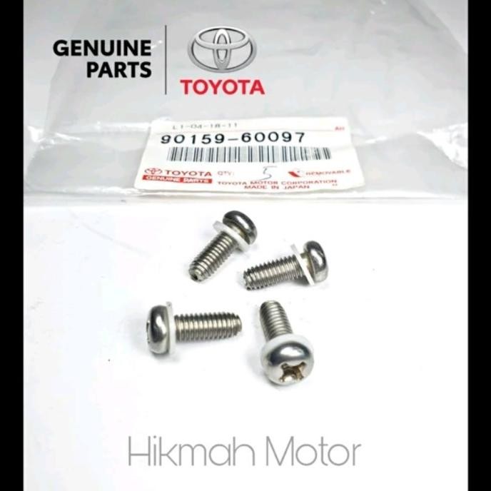 Baut Grill Kacamata Lampu Depan Grill Toyota Hardtop FJ40 BJ40 4 pcs