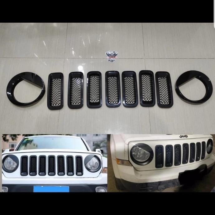 trim grill dan headlamp jeep patriot grill trim headlight jeep patriot