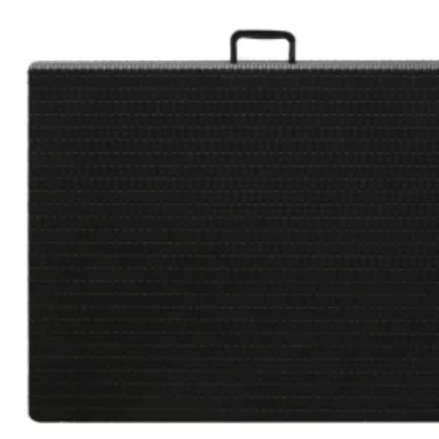 Tersedia Meja Lipat Koper Rotan 180 X 75 X 74 Cm