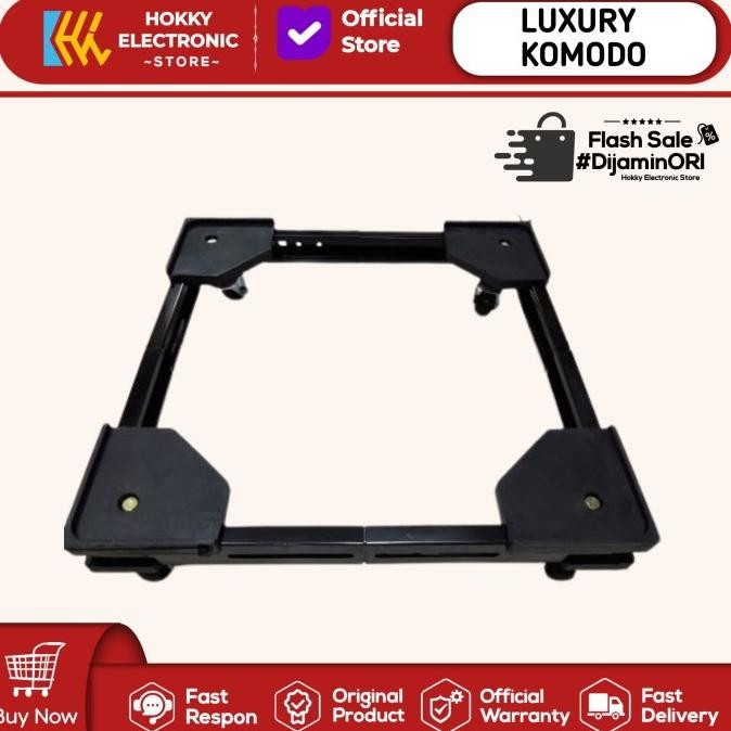 Murah Roda Kulkas/Dudukan Kulkas Luxury Komodo Full Besi
