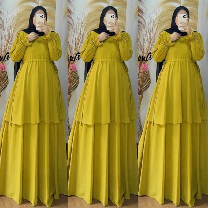 GAMIS CERUTY BABYDOLL ARRONA LEMON