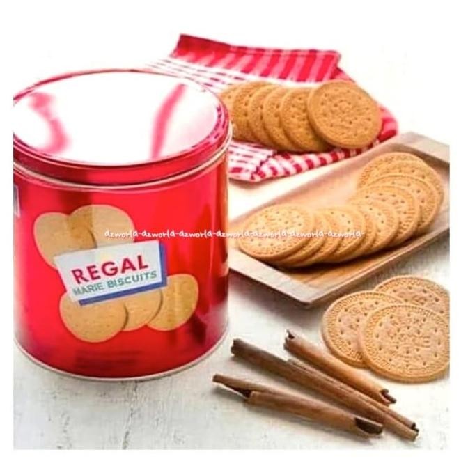 

Regal Marie Biscuits Biskuit Regal Kaleng 550gr