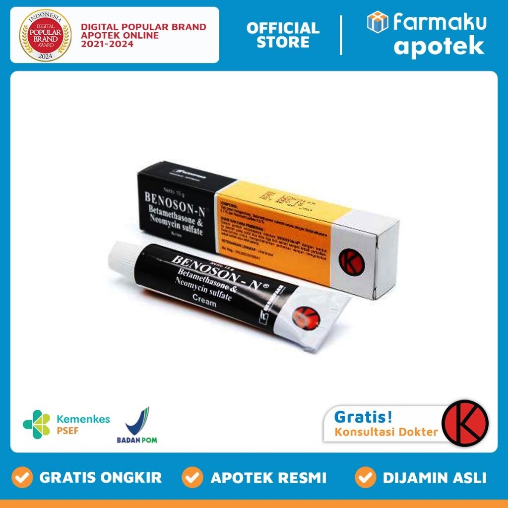 Benoson N Cream 15 gr - HBK