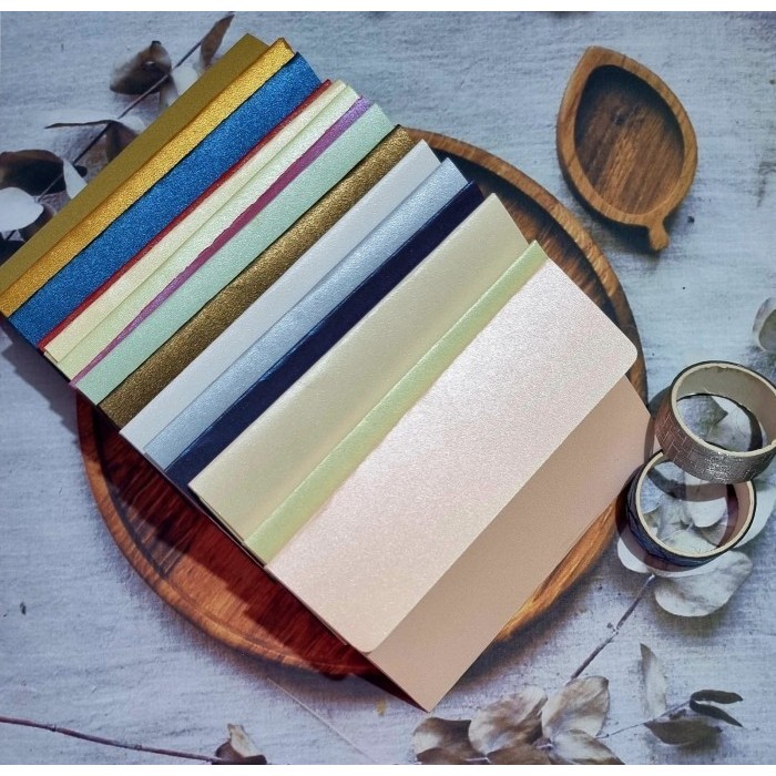 

CN532 Amplop Jasmine Glitter Sealing Wax Berkesan Mewah Kecil (13x8,5cm) FREE ONGKIR