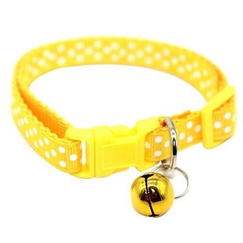 

SP206 Pet Collar - Kalung Leher Anjing/Kucing Adjustable Motif Polkadot TERBARU