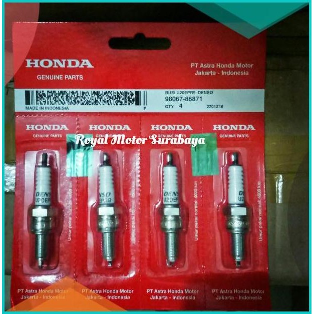 Busi Denso Karisma,supra x 125,revoabsolute,kirana original AHM 11OKTZ