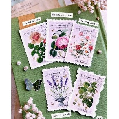 

EX548 Sticker Pack - Postage Stamp Series (46pcs) DISKON