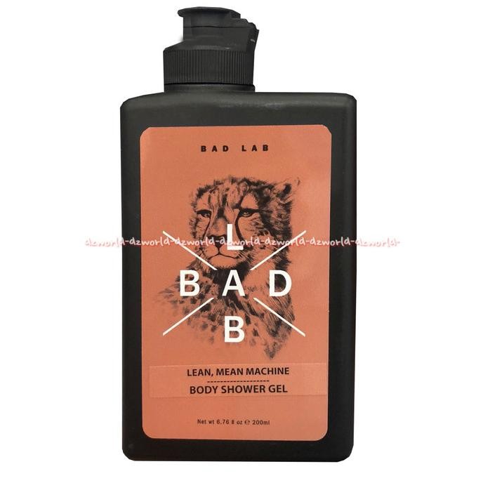 Bad Lab Lean Mean Machine Body Shower Gel Sabun Mandi Pria 200ml